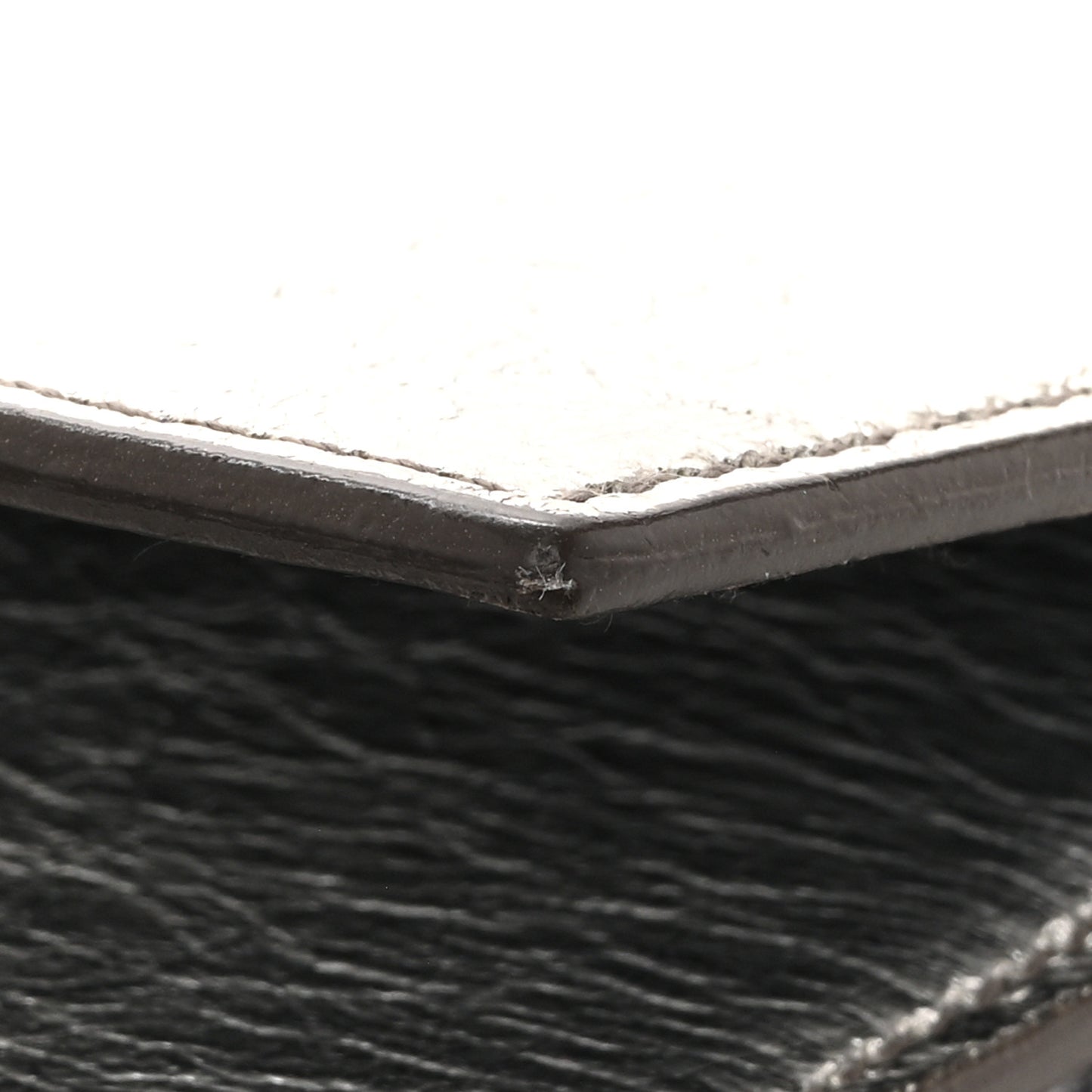 Metallic Calfskin Large Belle De Jour Clutch Dark Silver