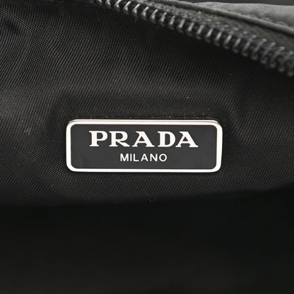 Prada Tessuto Nylon Beaded Ricamo Bag Black 6 of 11