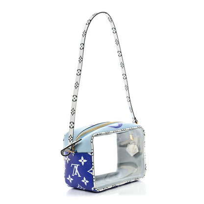 Louis Vuitton Monogram Giant Hawaii Beach Pouch Blue 3 of 9