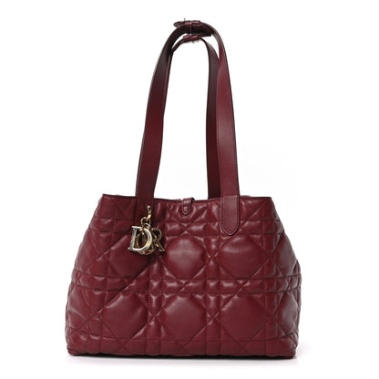Christian Dior Calfskin Macrocannage Medium Toujours Bordeaux 1 of 11