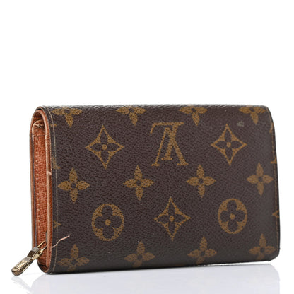 Louis Vuitton Monogram Porte-Monnaie Billets Tresor Wallet 2 of 4