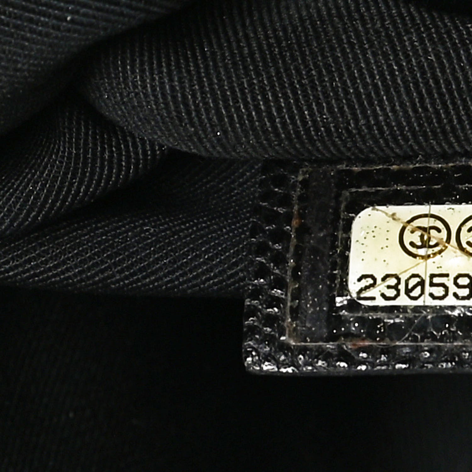 Chanel Caviar Quilted Large Cosmetic Case Black 8 of 14