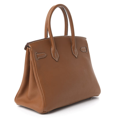 Hermes Togo Birkin 30 Gold 3 of 11