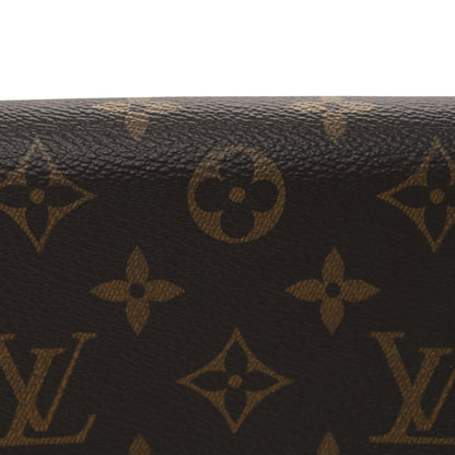 Louis Vuitton Monogram Pochette Felicie Chain Wallet Fuchsia 8 of 11