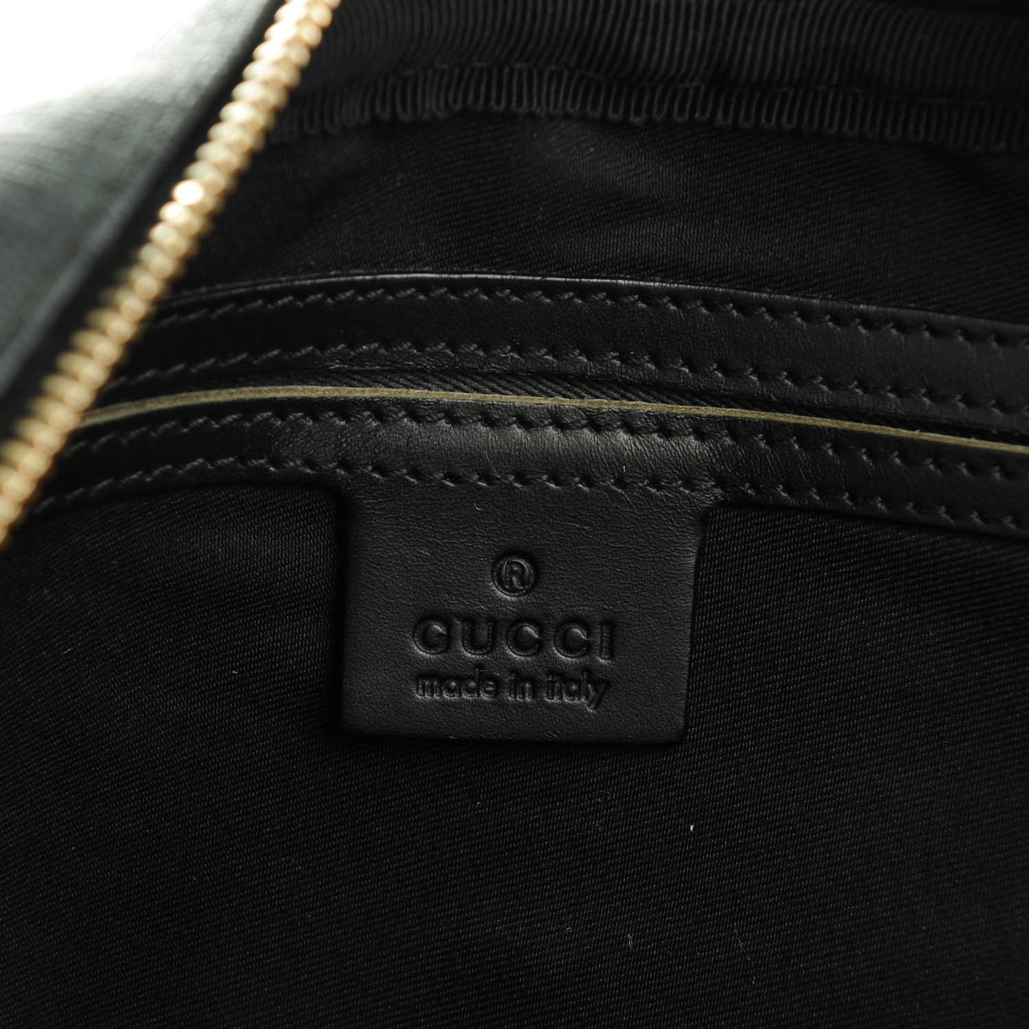 Gucci GG Plus Monogram Web Messenger Bag Black 6 of 7
