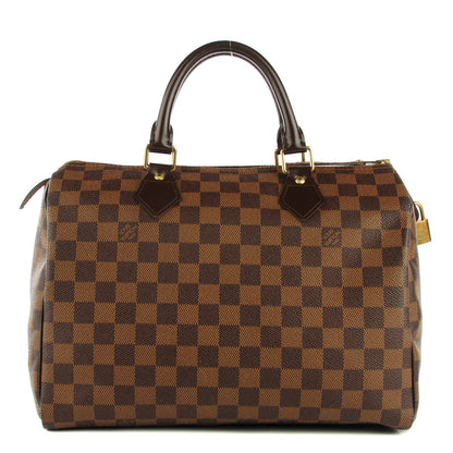 Louis Vuitton Damier Ebene Speedy 30 1 of 7