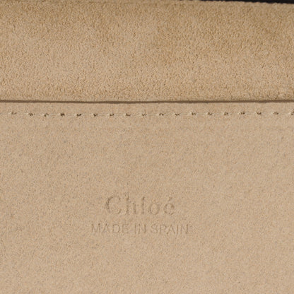Chloe Suede Calfskin Small Faye Shoulder Bag Motty Grey 6 of 9