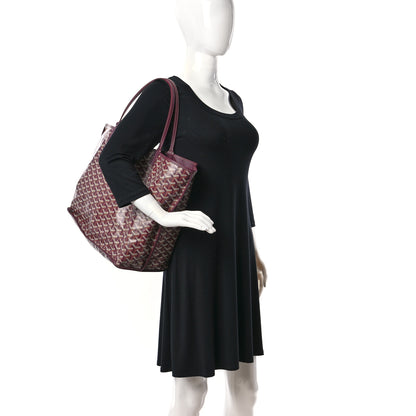 Goyard Goyardine Reversible Anjou GM Burgundy 2 of 14