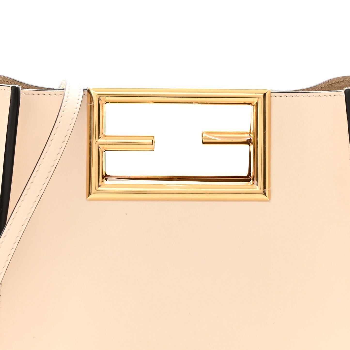 Vitello King Small Fendi Way Tote Camelia