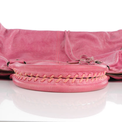 Balenciaga Agneau Classic Hardware Weekender Bubblegum 10 of 10