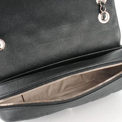 Chanel Caviar Quilted Medium Easy Flap Black 5 of 8