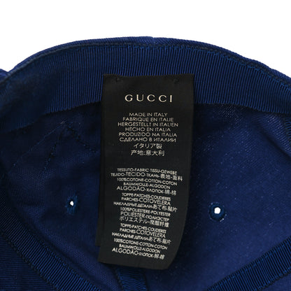 Gucci X MLB Cotton NY Yankees Baseball Hat 57-61 Blue 7 of 8