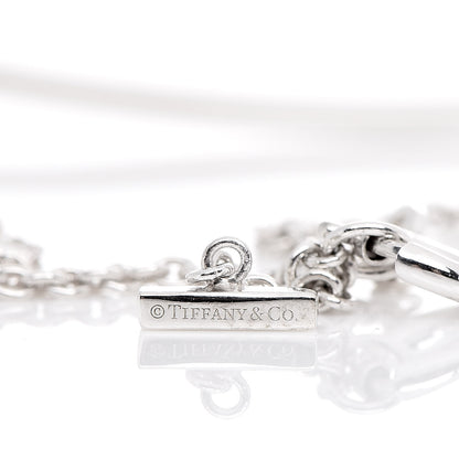 Tiffany Sterling Silver T Smile Bracelet 4 of 6