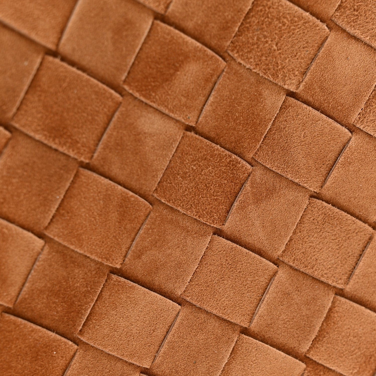 Bottega Veneta Suede Intrecciato Long Andiamo Top Handle Clutch Amber 8 of 10