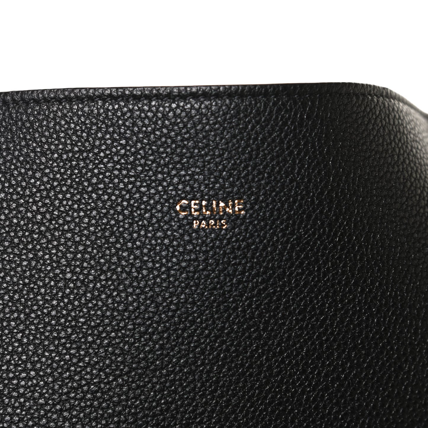 Soft Grained Calfskin Medium Belt Cabas Phantom Black