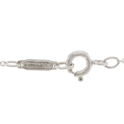 Tiffany Sterling Silver Signature X Pendant Necklace 4 of 5