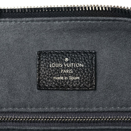 Louis Vuitton Mahina Beaubourg Hobo MM Black 6 of 12