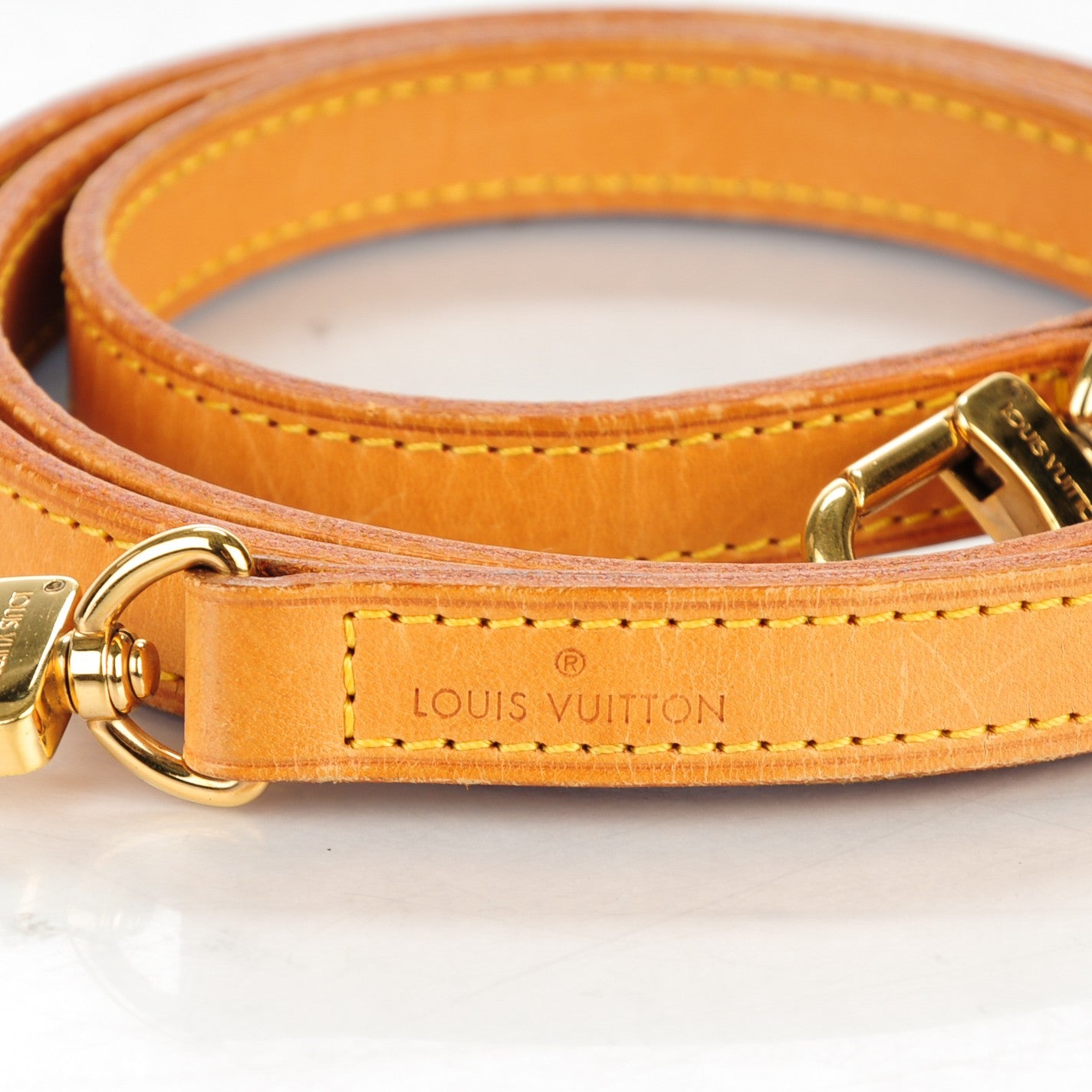 Louis Vuitton Vachetta 16mm Long Shoulder Strap 5 of 6
