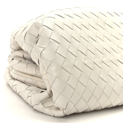 Bottega Veneta Nappa Maxi Intreccio The Pouch Oversized Clutch Plaster 8 of 9