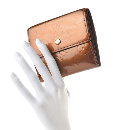 Louis Vuitton Vernis Elise Wallet Bronze 2 of 15