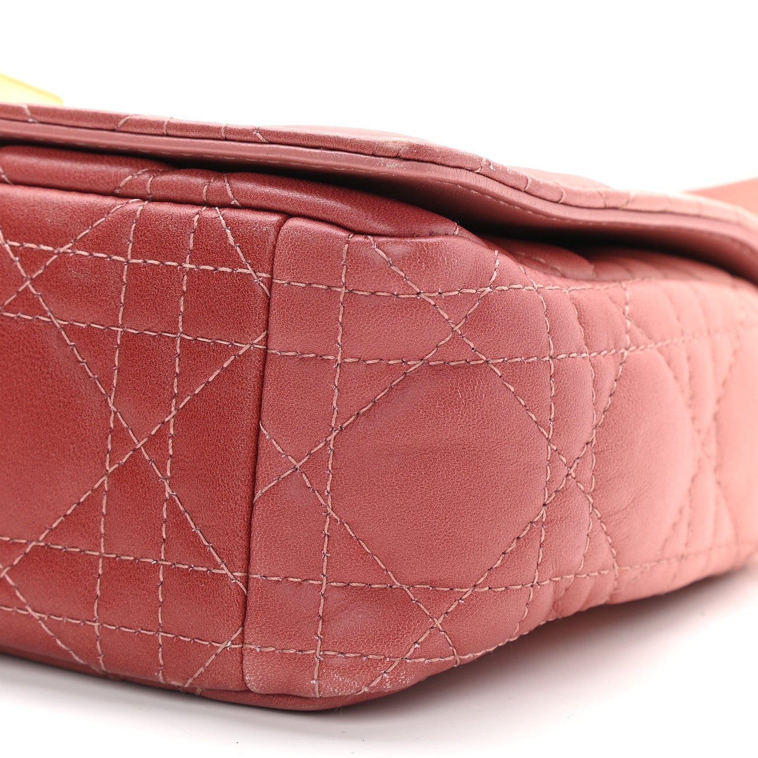 Christian Dior Lambskin Cannage Gradient Small Caro Bag Pink 9 of 9