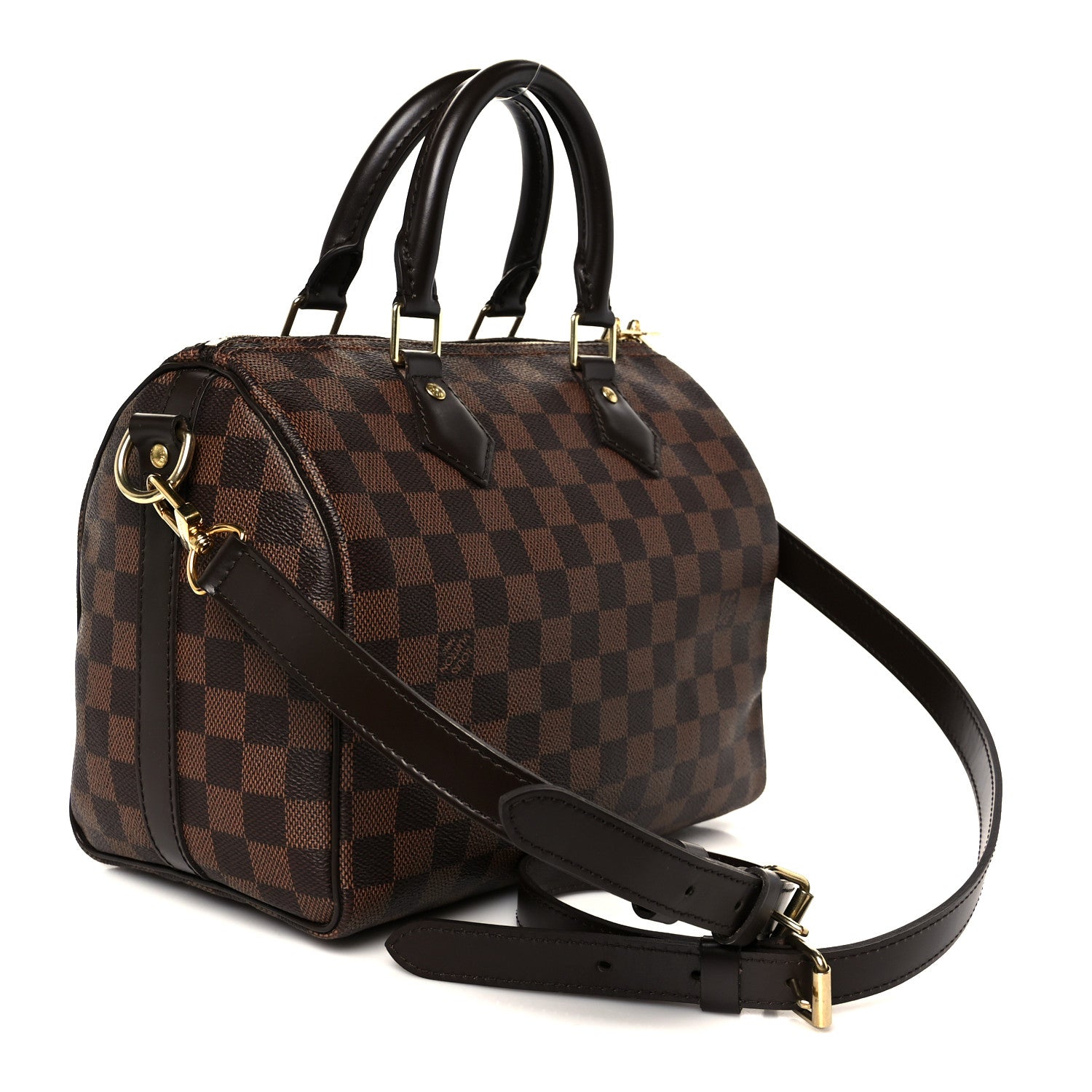 Louis Vuitton Damier Ebene Speedy Bandouliere 25 3 of 14
