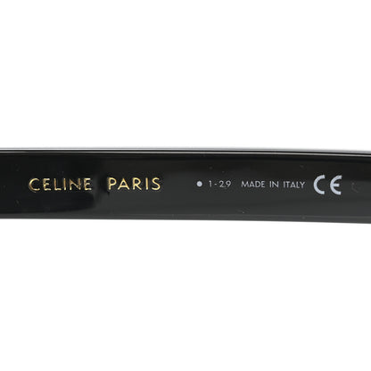 Celine Acetate Polarized Rectangular Sunglasses CL40060I Black 5 of 7