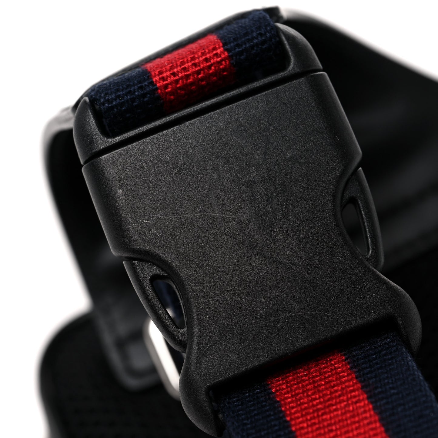 Soft GG Supreme Monogram Web Belt Bag Black Grey