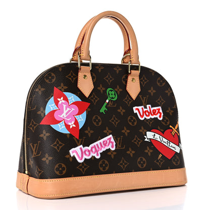 Louis Vuitton Monogram Stories Alma PM 3 of 21