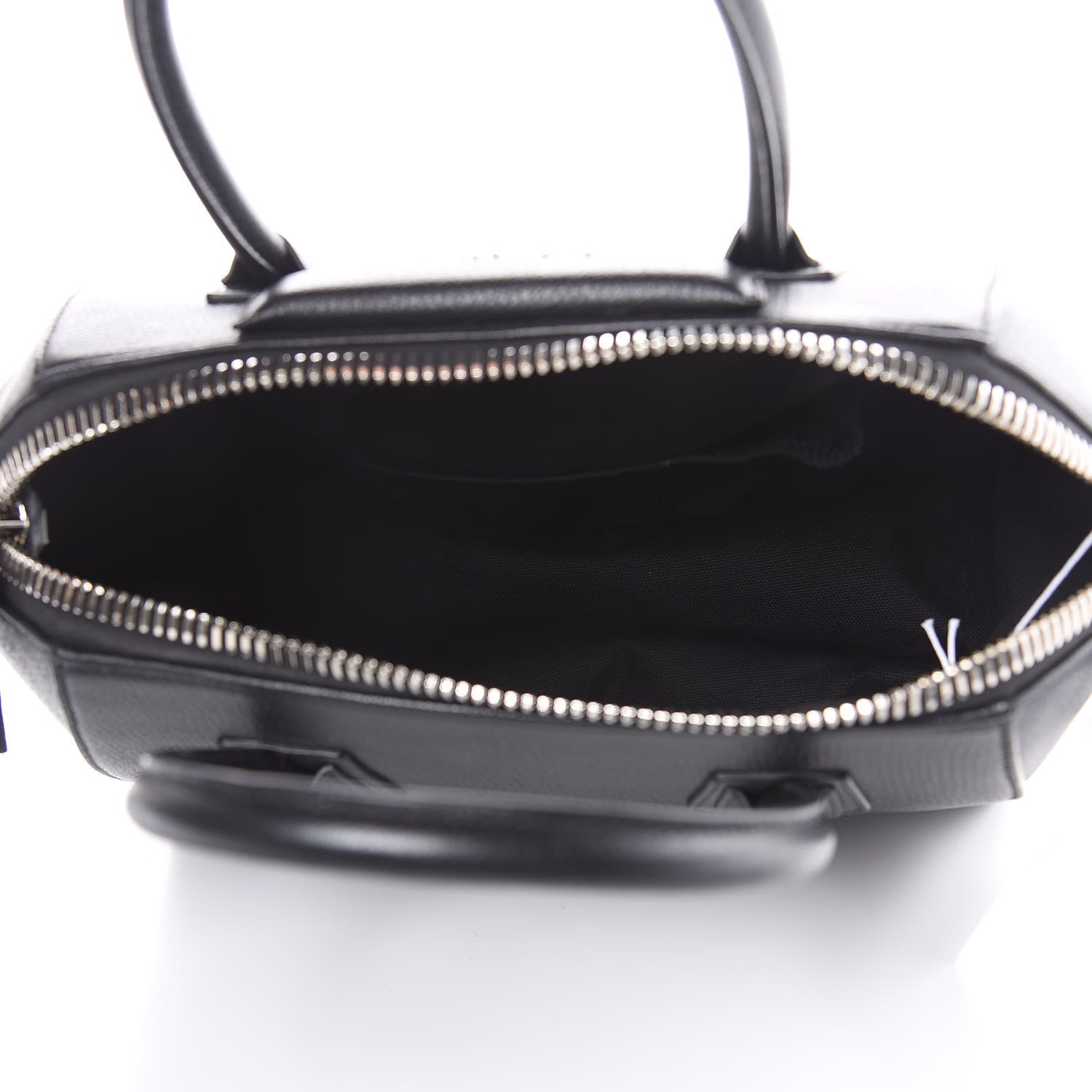 Givenchy Sugar Goatskin Striped Small Antigona Black Red 5 of 11