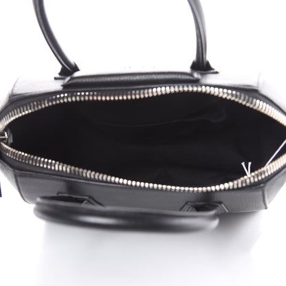 Givenchy Sugar Goatskin Striped Small Antigona Black Red 5 of 11