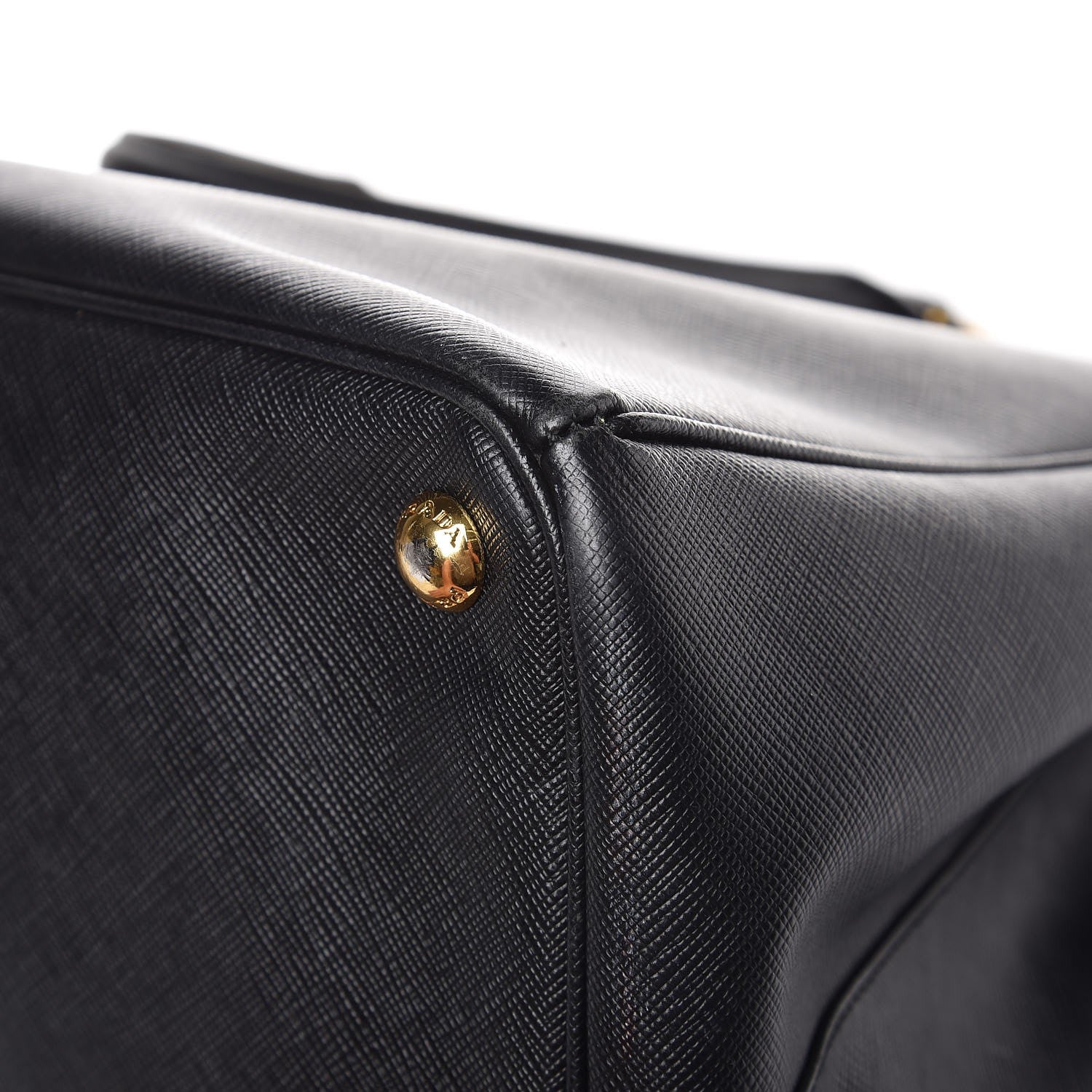 Prada Saffiano Lux Extra Large Galleria Double Zip Tote Black 13 of 19