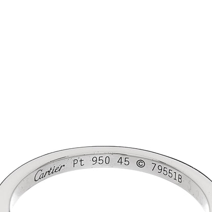 Cartier Platinum Diamond .26ct Ballerine Solitaire Engagement Ring 45 3.25 5 of 8