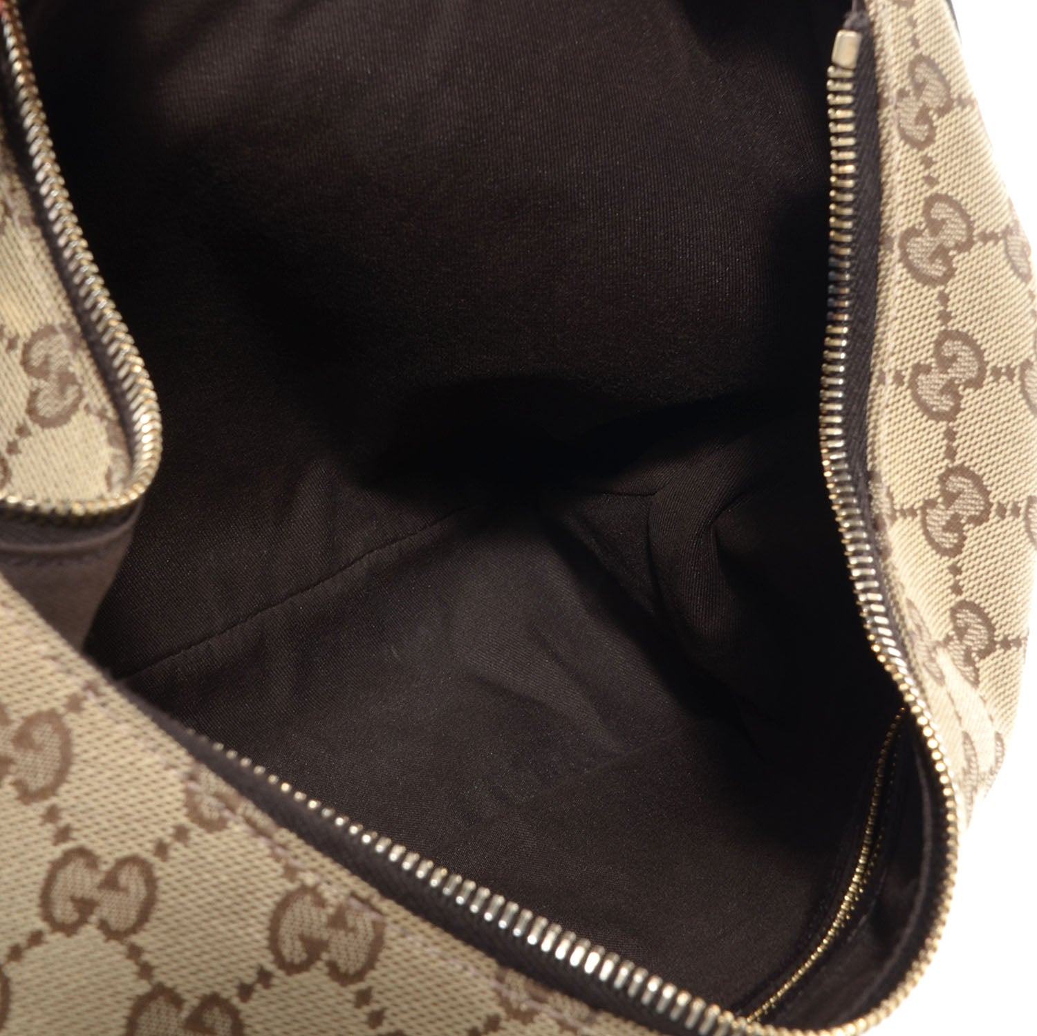 Gucci Monogram Medium Horsebit Chain Hobo Brown 5 of 7