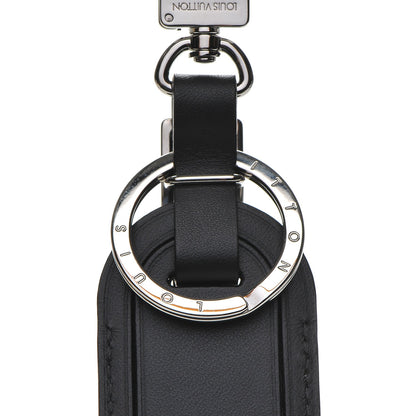 Louis Vuitton Damier Graphite My Travel Tag Bag Charm and Key Holder Burgundy 5 of 7