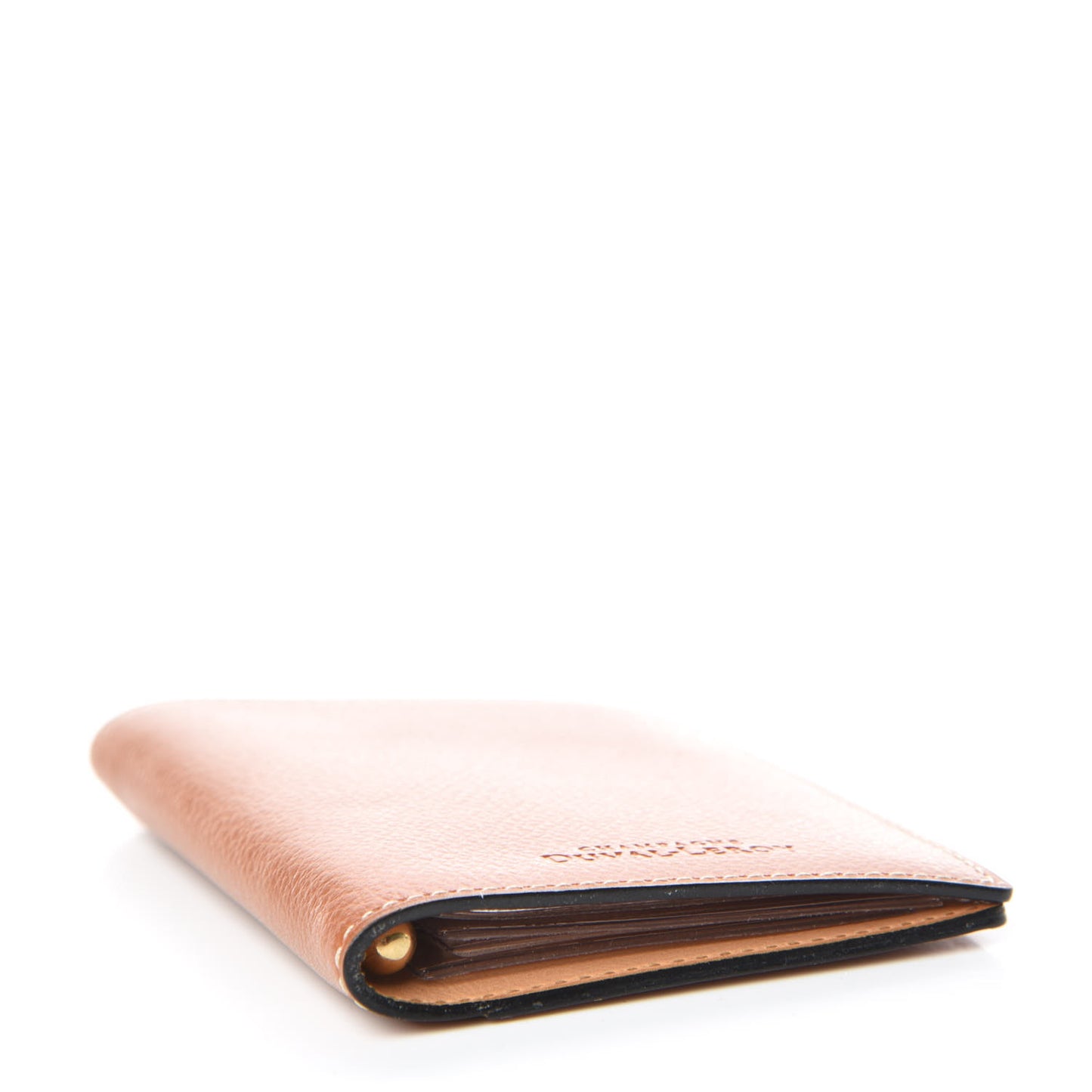 Grained Calfskin ID Holder Vegetal