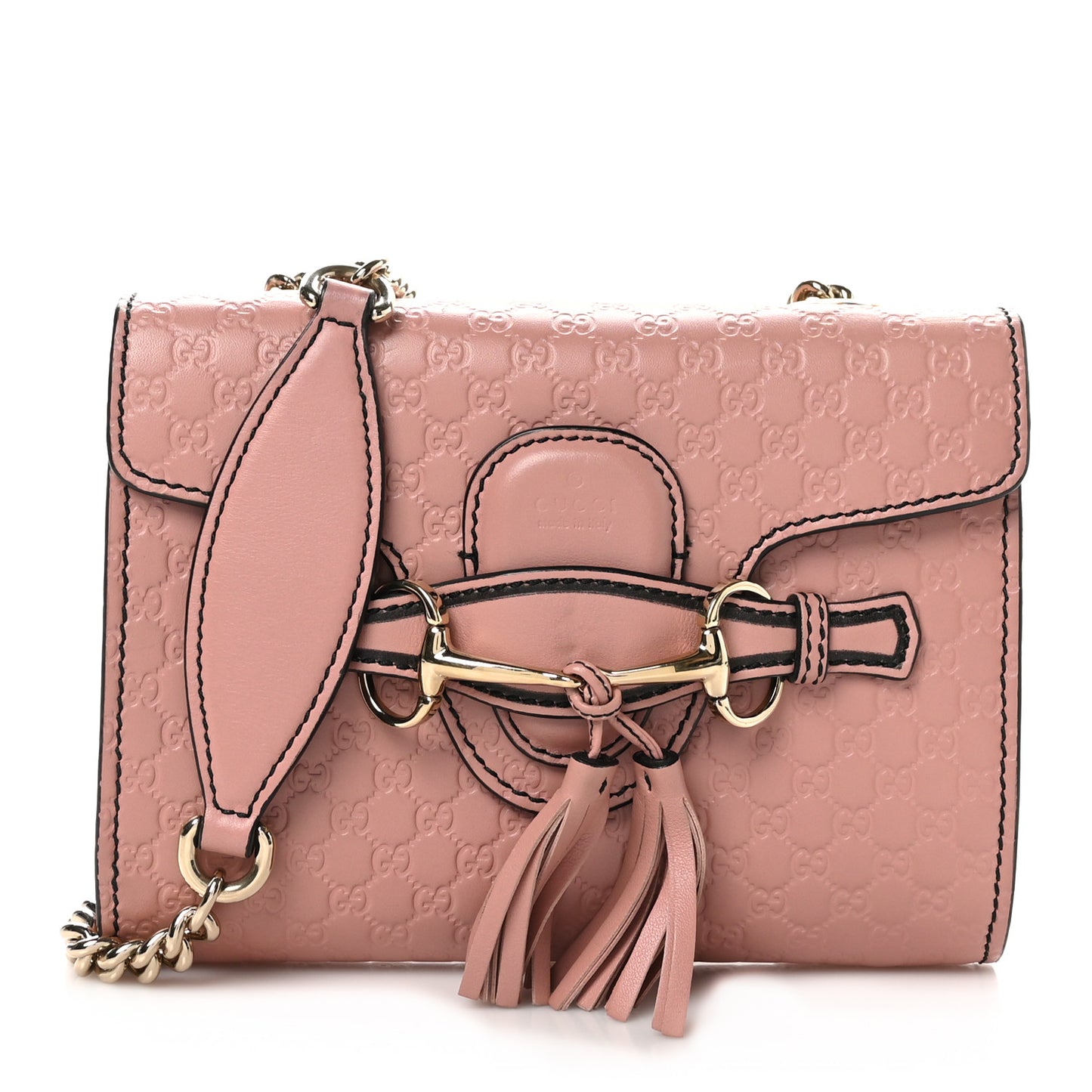 Microguccissima Mini Emily Shoulder Bag Soft Pink