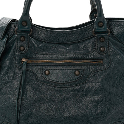 Balenciaga Agneau Classic Hardware Velo Vert Pinede 9 of 11