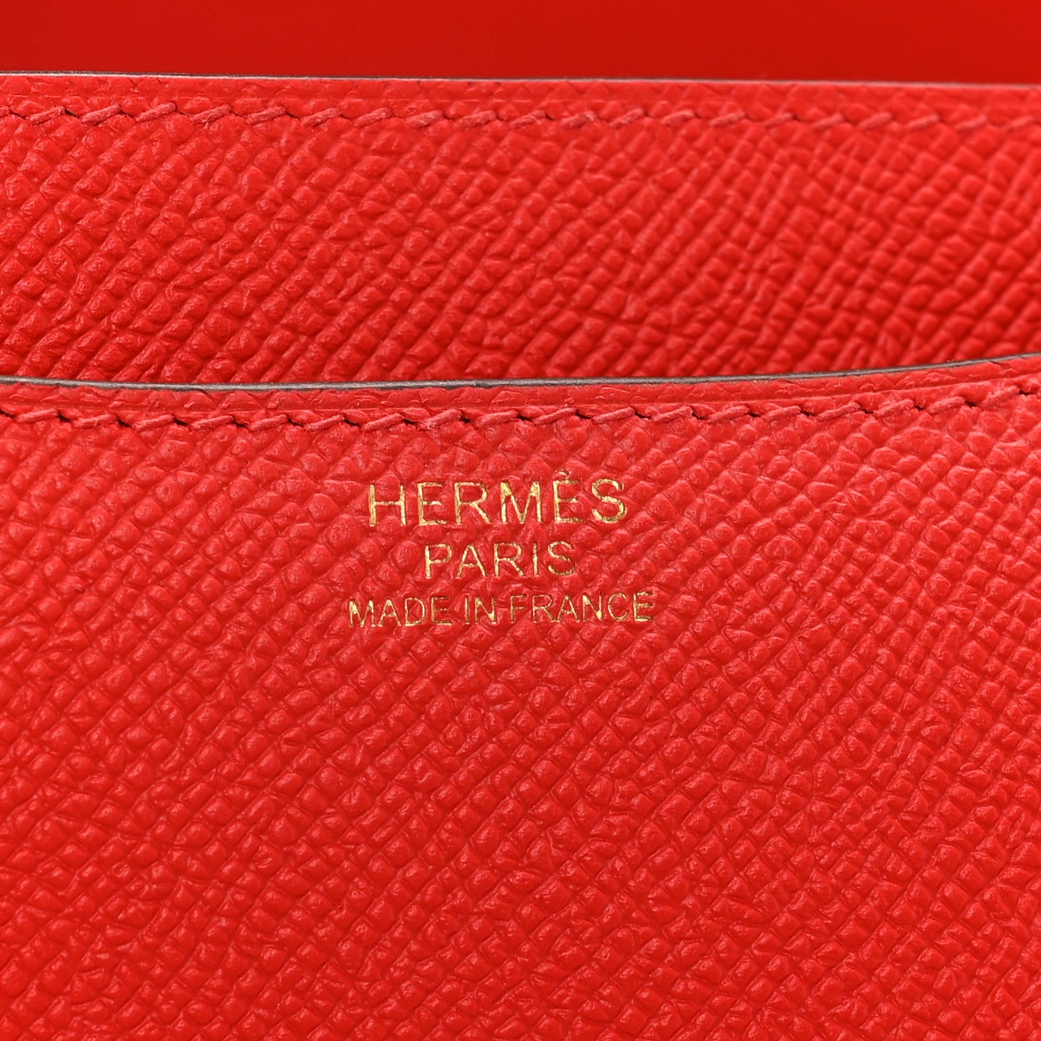 Hermes Epsom Constance 24 Rouge de Coeur 6 of 10