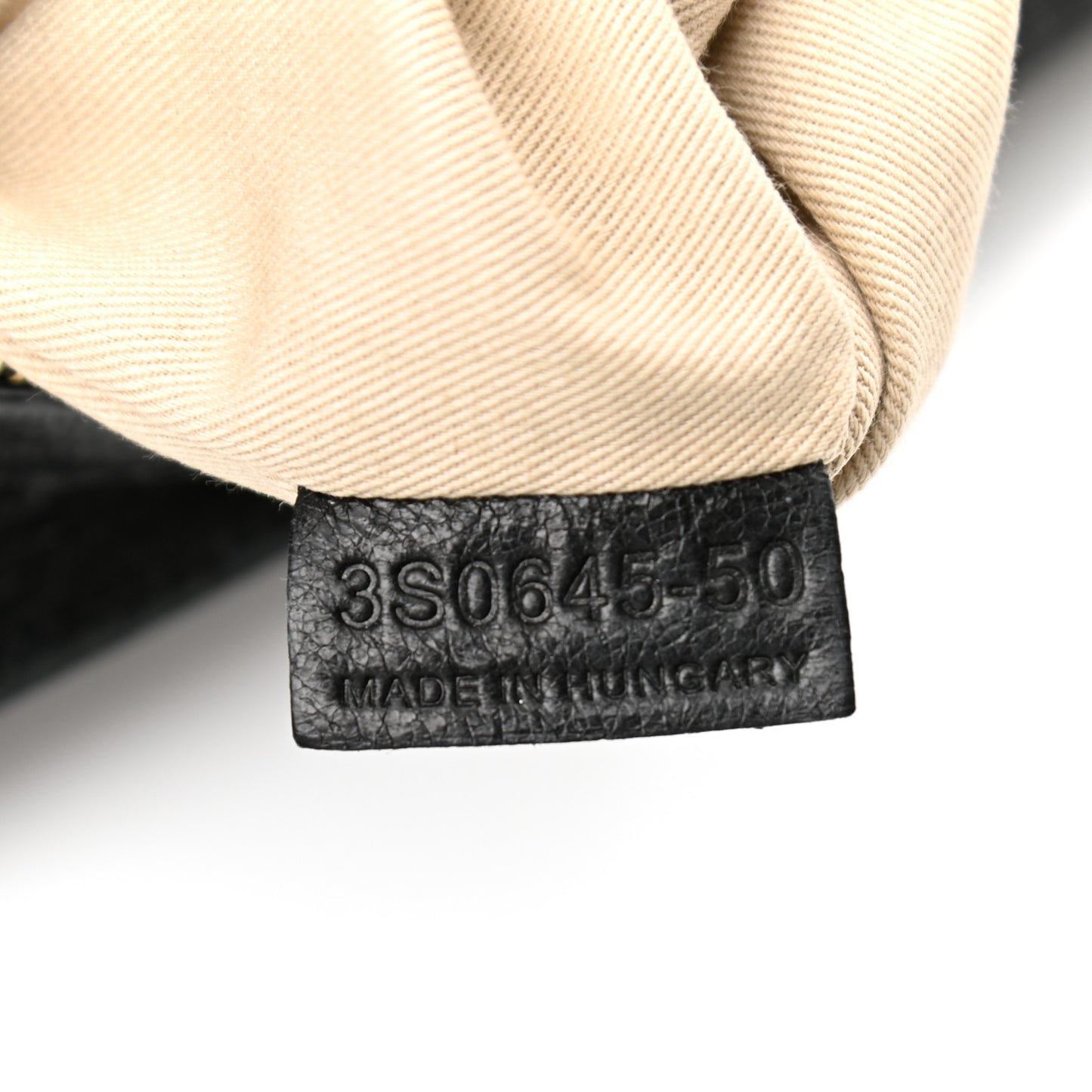 Tumbled Lambskin Small Ethel Satchel Black