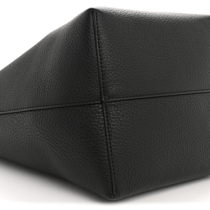 The Row Grained Calfskin Medium N/S Park Tote Black 9 of 10