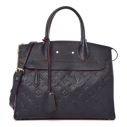 Louis Vuitton Empreinte Pont Neuf MM Marine Rouge 2 of 18
