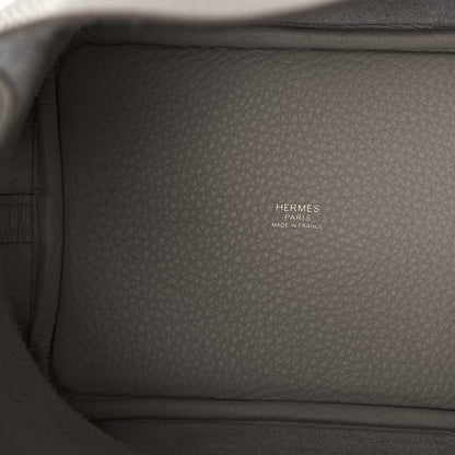 Hermes Taurillon Clemence Picotin Lock 18 PM Gris Perle 5 of 10