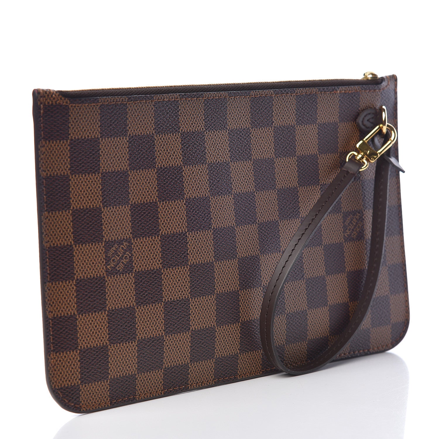 Louis Vuitton Damier Ebene Neverfull MM GM Pochette 3 of 8