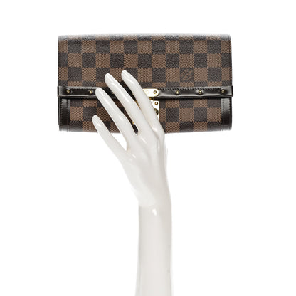 Louis Vuitton Damier Ebene Venice Wallet 2 of 6