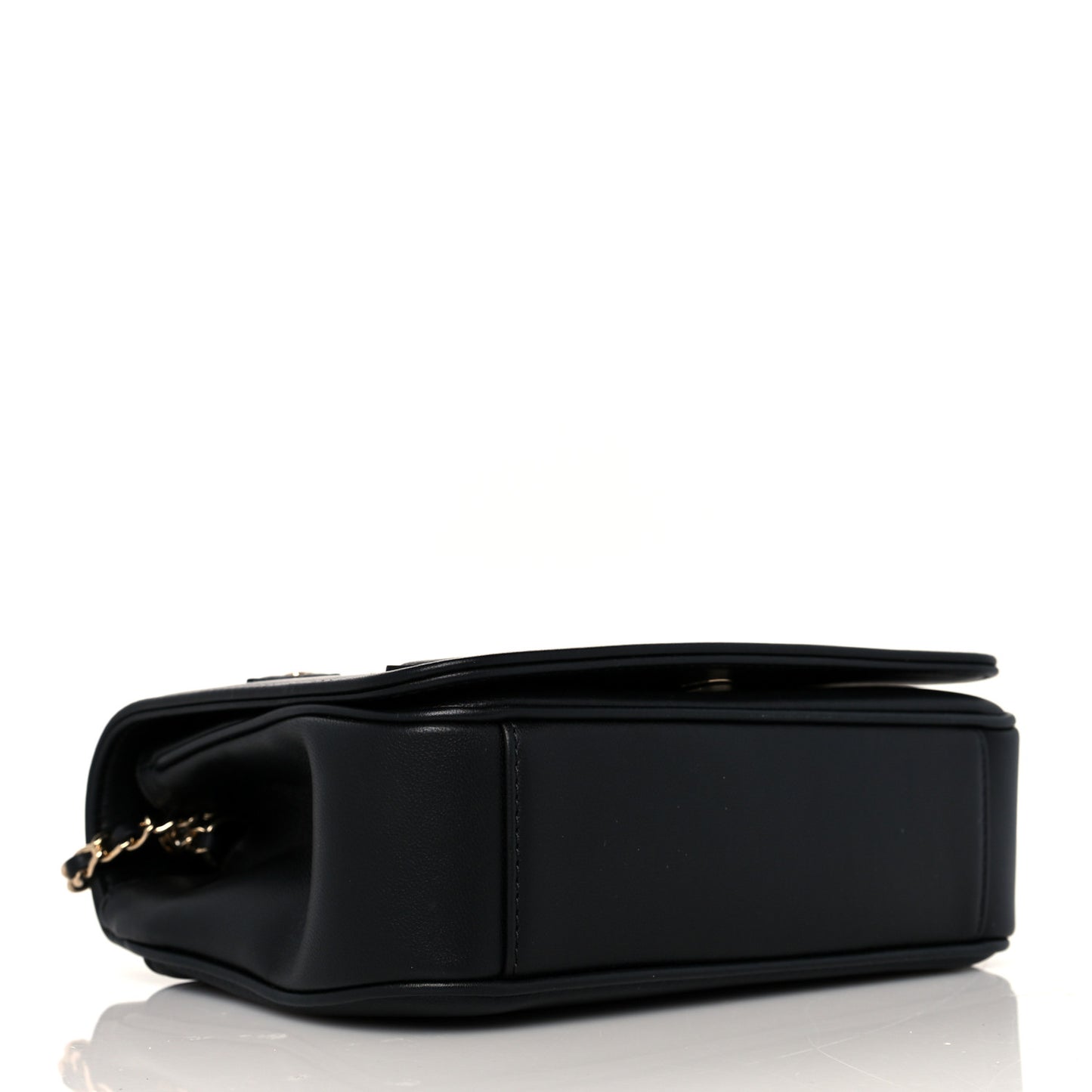 Lambskin CC Mania Flap Bag Black