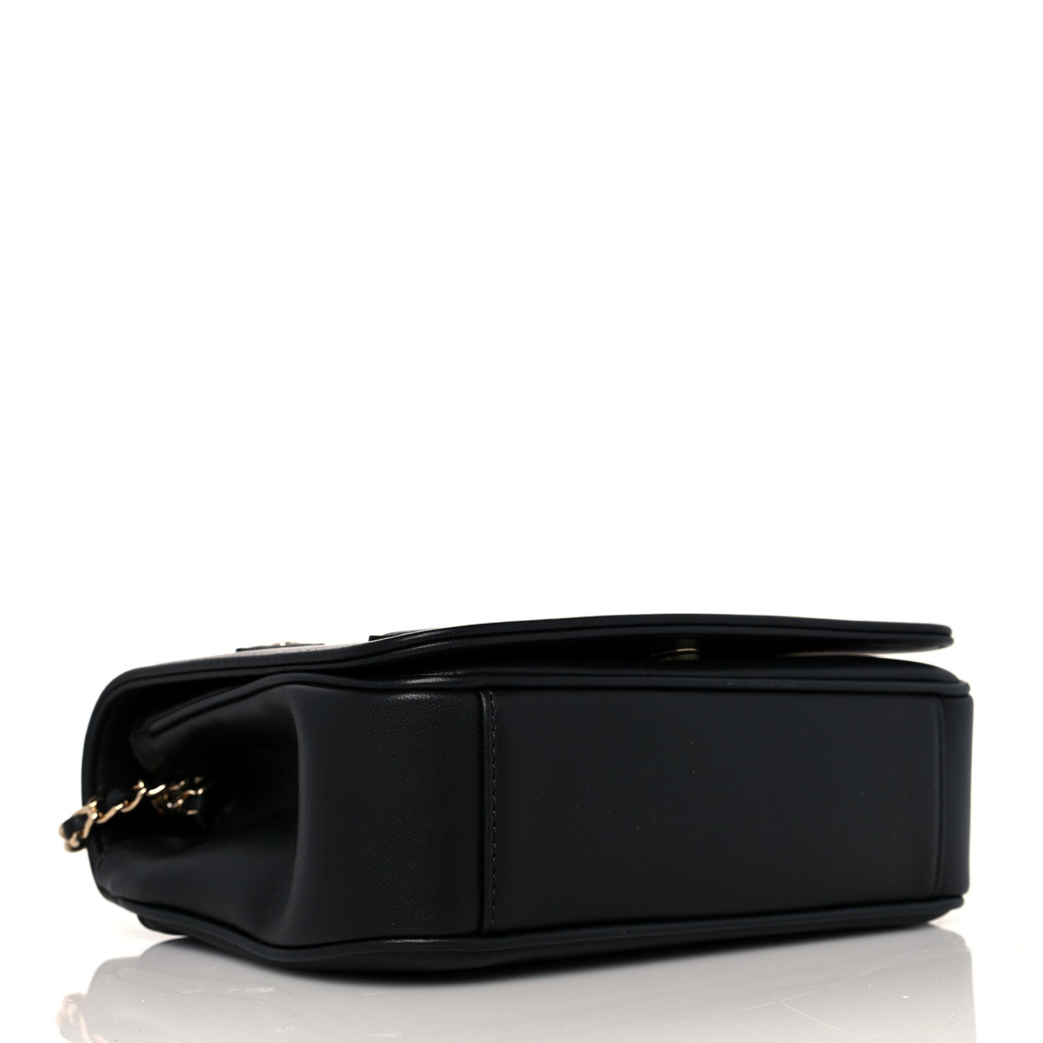 Chanel Lambskin CC Mania Flap Bag Black 4 of 10