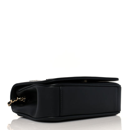 Chanel Lambskin CC Mania Flap Bag Black 4 of 10