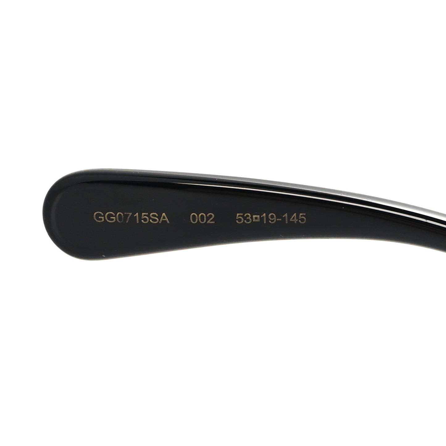 Acetate Square Frame GG0715SA Sunglasses Black