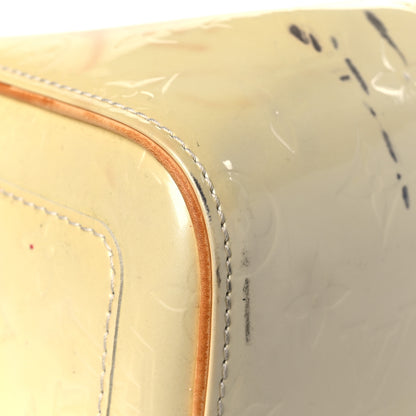 Louis Vuitton Vernis Speedy 30 Blanc Corail 8 of 11